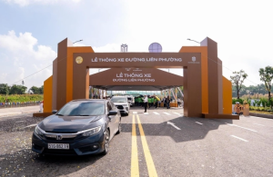 Lễ thông xe kỹ thuật đường Liên Phường