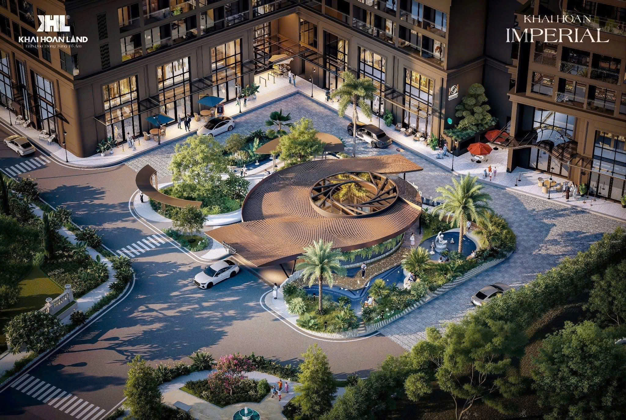 phối cảnh chung cư Khải Hoàn Imperial Thuận An Bình Dương