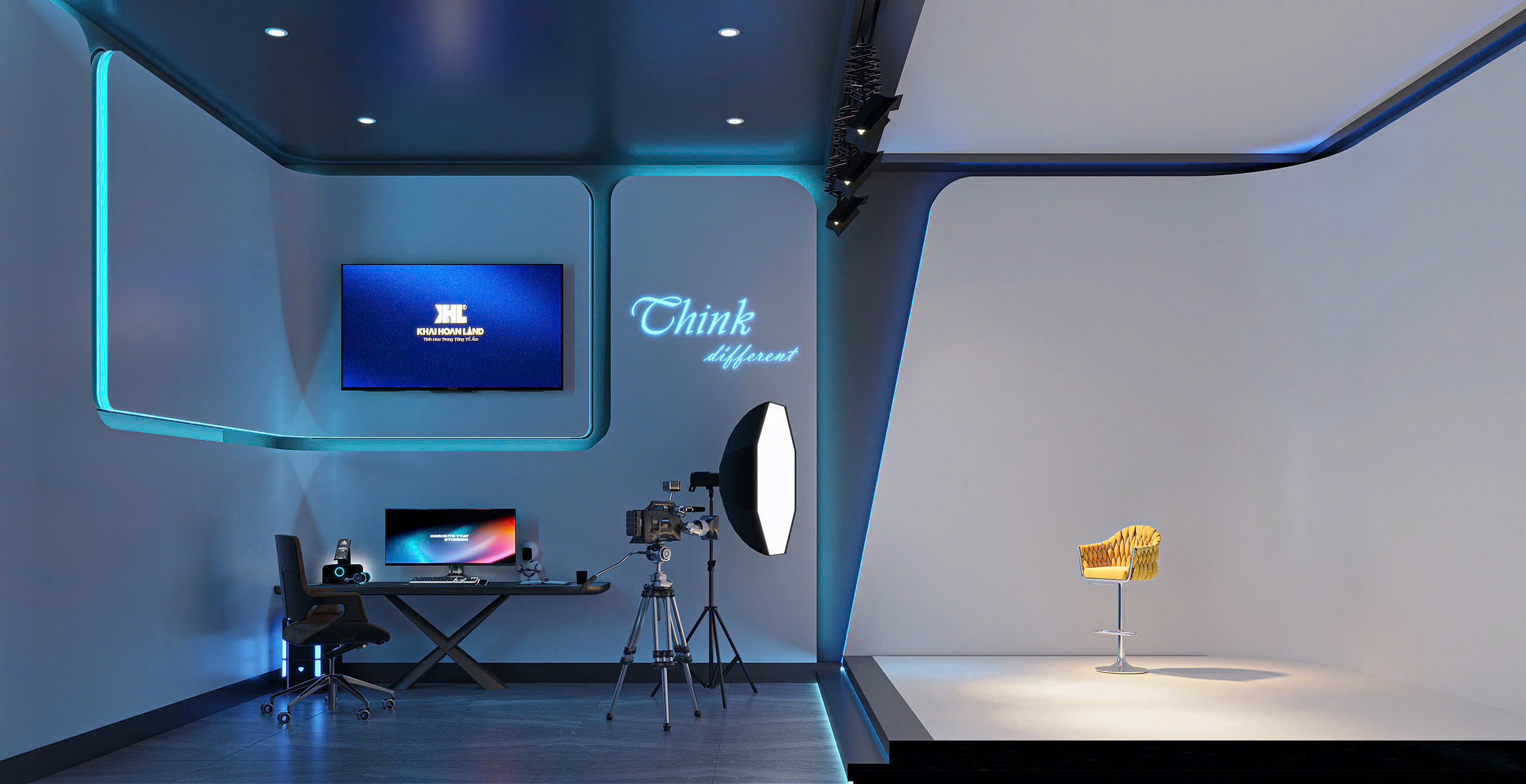 phòng studio chung cư Khải Hoàn Imperial Thuận An Bình Dương