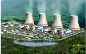 Phối cảnh dự án điện hạt nhân Ninh Thuận. Ảnh Tư liệu.