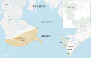 đề xuất cầu vượt biển Cần Giờ - Vũng Tàu