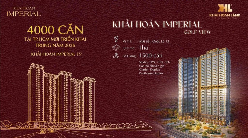 chung cư Khải Hoàn Imperial Thuận An Bình Dương 1