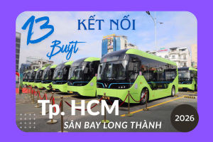xe bus sân bay long thành, tuyến xe bus tphcm, kết nối long thành
