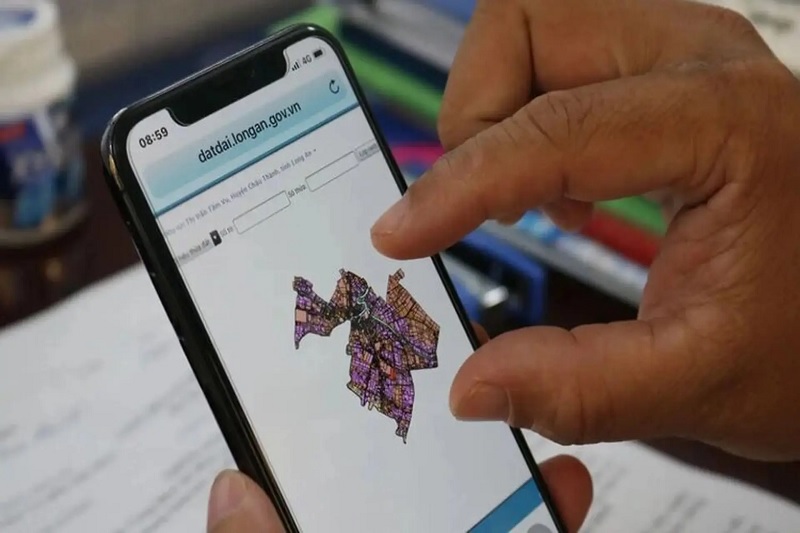 tra cứu dữ liệu đất đai