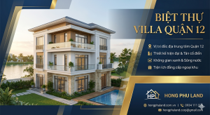 biệt thự tân cổ điển quận 12, villa đẹp quận 12, biệt thự sang trọng Sài Gòn, villa cao cấp TP.HCM, biệt thự trung tâm quận 12, villa kiến trúc đẹp