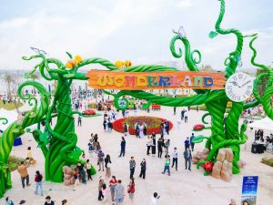 khám phá công viên xứ sở thần tiên, công viên giải trí gia đình, công viên trẻ em đẹp, khu vui chơi hiện đại, công viên trung tâm đô thị