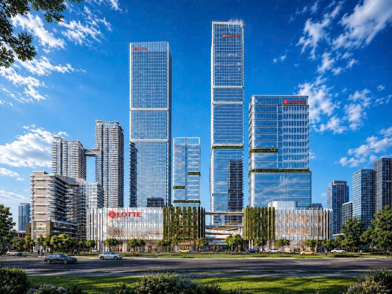 Phối cảnh Lotte Thủ Thiêm